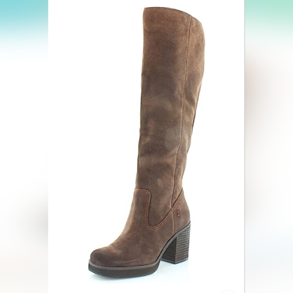 Zodiac Padma High Shaft, Pull-on boots, Chocolate, Size 9M-Wide Calf, NIB